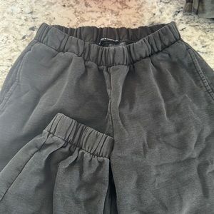 black brandy melville sweatpants